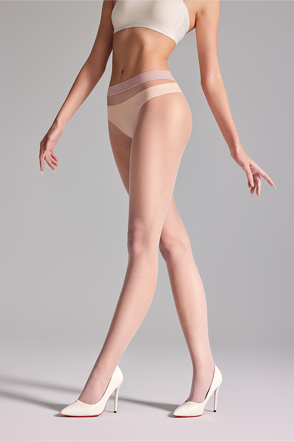 Nahtlose reine Strumpfhose