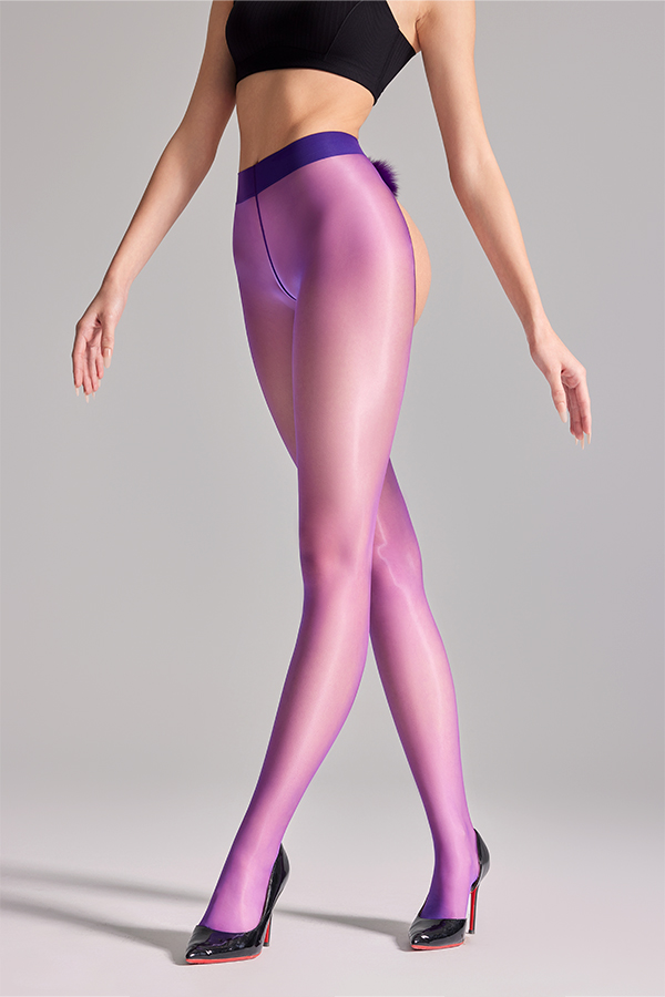 Bloße offene Schritt sexy Strumpfhose